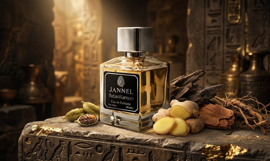 Tutankamon Taze Baharat Notalı Odunsu Erkek Parfümü EDP 50ml